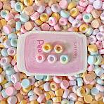 Opaque Resin Cabochons, Imitation Food, Doughnut, Mixed Color, 12.5x12.5x6.5mm,(RESI-H166-25E)