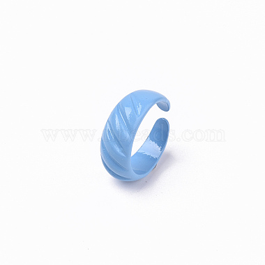 Spray Painted Alloy Cuff Rings(RJEW-T011-33E-RS)-3