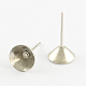 Accessoires de clous d'oreilles en 304 acier inoxydable pour strass xilion rivoli pointu dans le dos(X-STAS-Q170-19)-1