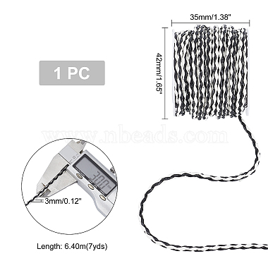 Elite 7 Yards Imitation Leather Braided Cords(WL-PH0004-12)-4