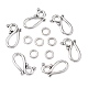 Tibetan Style Alloy Hook and Eye Clasps(LF1277Y-NF)-2