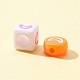 511Pcs 10 Style Transparent & Opaque Mixed Color Acrylic Beads(MACR-FS0001-34)-5