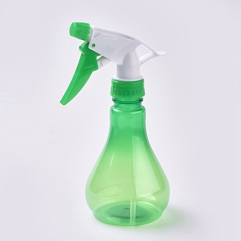Empty Plastic Spray Bottles, Refillable Bottles for Hair and Cleaning Products, Green, 18.5x10.4x7.8cm