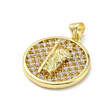 Brass with Cubic Zirconia Pendant(FIND-Z023-09B-02)-2