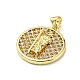 Brass with Cubic Zirconia Pendant(FIND-Z023-09B-02)-2