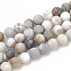 Chapelets de perles en agate de feuille de bambou naturelle(G-T106-026)-1