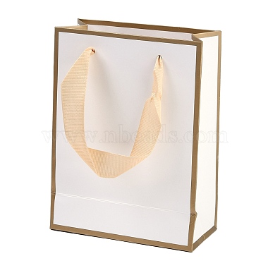 White Rectangle Paper Bags