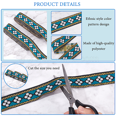вышивка полиэфирными лентами в этническом стиле(OCOR-WH0070-10A-05)-4