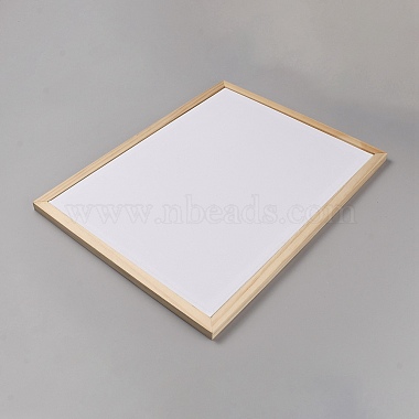 Floater Wood Frame with Painting Canvas Set(AJEW-WH0528-10)-2