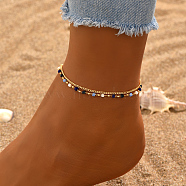 Handmade Colorful Beaded Anklets, Double Layer Anklets for Women(MY2397-1)