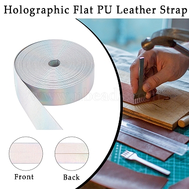 4.6~5M Laser Flat Imitation Leather Cord(LC-GF0001-06D-01)-4