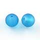Transparent Frosted Glass Beads(FGLA-R001-10mm-M)-2
