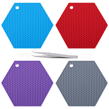 Mixed Color Silicone Hot Pad