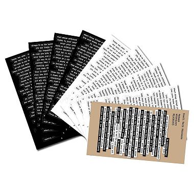 Proverbs of Life Theme Stickers(STIC-PW0002-046)-2