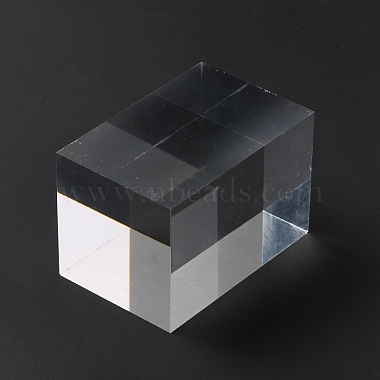 Square Transparent Acrylic Jewelry Display Pedestals(ODIS-WH0329-31C)-2