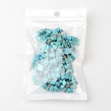 Blanc perles de puces de jade naturels teints(X-G-R192-06)-4