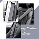 Olycraft нейлоновые универсальные накладки на автомобильные ремни безопасности(AJEW-OC0003-74B)-6
