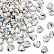100Pcs UV Plating Opaque CCB Plastic Beads(MACR-PA0001-20)-1