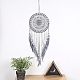 Woven Web/Net with Feather Wall Hanging Decorations(PW-WG80788-01)-3