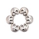 Letter Slider Beads for Watch Band Bracelet Making(ALRI-O012-B-NR)-1