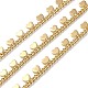 Handmade Brass Curb Chains(CHC-XCP0001-42)-1