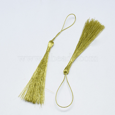 Groses décorations de pendentif pompon en nylon(OCOR-T007-01)-3