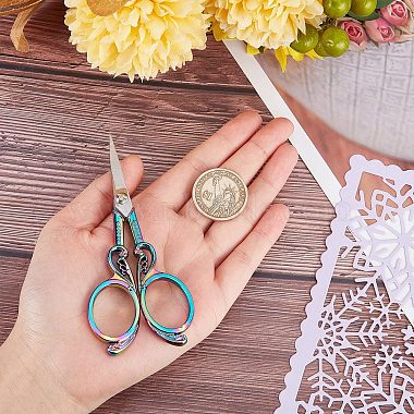 2R13 Staainless Steel Embroidery Scissors(TOOL-WH0139-35)-3