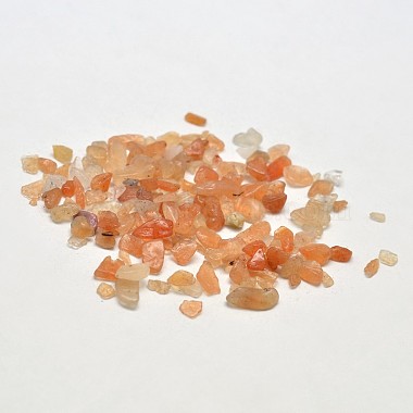 Natural Red Aventurine Chip Beads(X-G-O103-01)-1