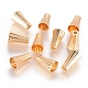 Brass Bead Cones(X-KK-Q735-217G)-2