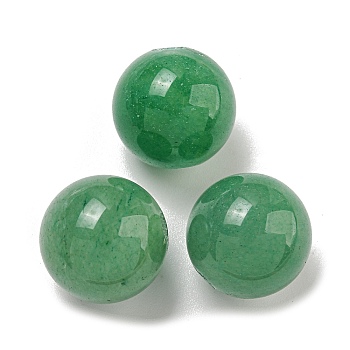 Natural Green Aventurine Beads, Round, 18mm, Hole: 3.5mm