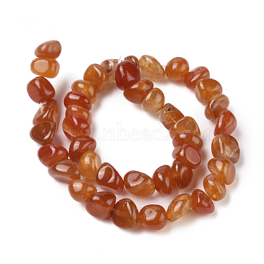 Chapelets de perles d'agate naturelle(X-G-L560-M10)-3