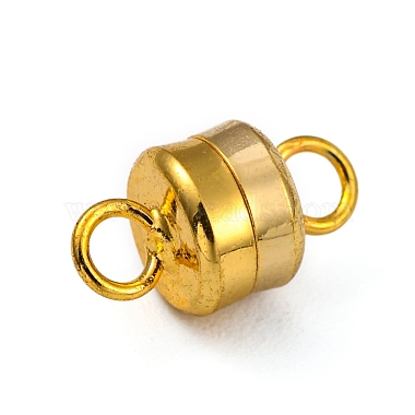 Column Brass Magnetic Clasps with Loops(X-KK-M064-G-NR)-3