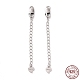 925 Sterling Silver Chain Extenders(STER-D036-36AS)-1