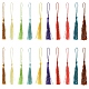 80Pcs Polyester Tassel Decorations(DIY-YW0016-25A)-2