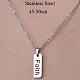 201 Stainless Steel Hollow Word Faith Pendant Necklace(NJEW-OY001-34)-3