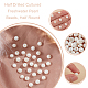 Half Drilled Natural Cultured Freshwater Pearl Beads(PEAR-NB0001-89)-6