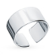 925 серебряное открытое кольцо-манжета 925 пробы(TZ6795-2)-1