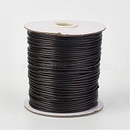 Eco-Friendly Korean Waxed Polyester Cord, Coconut Brown, 2mm, about 90yards/roll(80m/roll)(YC-P002-2mm-1111)