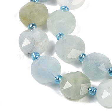 Natural Aquamarine Beads Strands(G-C116-A22-01C)-3