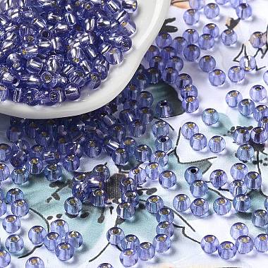 Medium Slate Blue Glass Beads