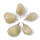 Dyed Natural White Jade Wire Wrapped Pendants(G-N326-15D)-1