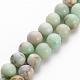 Natural Australia Jade/Chrysoprase Beads Strands(G-S333-6mm-037)-1