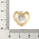 Brass Micro Pave Clear Cubic Zirconia Pendants(KK-P263-23KCG-02)-3