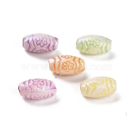Plastics Beads, Craft Beads, Oval, 10.5x5.5mm, Hole: 1.8mm, 1724pcs/500g(KY-B004-10B)