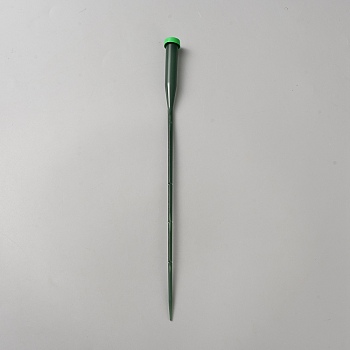 Plastic Extendable Stem Water Tubes with Caps, for Floral Arrangements, Sea Green, 14.4cm