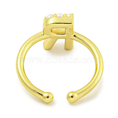 Rack Plating Brass Open Cuff Rings for Women(RJEW-F162-01G-R)-3