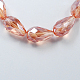 Electroplate Glass Beads Strands(EGLA-R008-6x4mm-7)-1