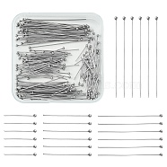200Pcs 4 Styles 304 Stainless Steel Ball Head Pins for Craft Jewelry Making, Stainless Steel Color, 21 Gauge, 20~50x0.7mm, Head: 2mm, 50pcs/style
(STAS-YW0001-71)