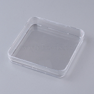 Plastic Disposable Cell Culture Dish, Square, Clear, 10.3x10.3x1.75cm(AJEW-WH0098-63B)