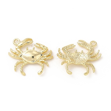 Light Gold Crab Alloy Pendants